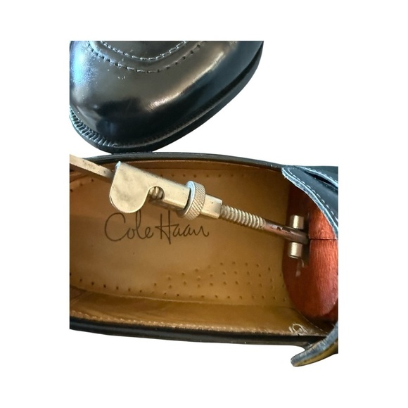 Cole Haan Black Leather Loafers